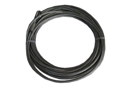 4500 Pound Capacity 15/64 Inch Diameter X 40 Foot Length Steel Cable by TrailFX