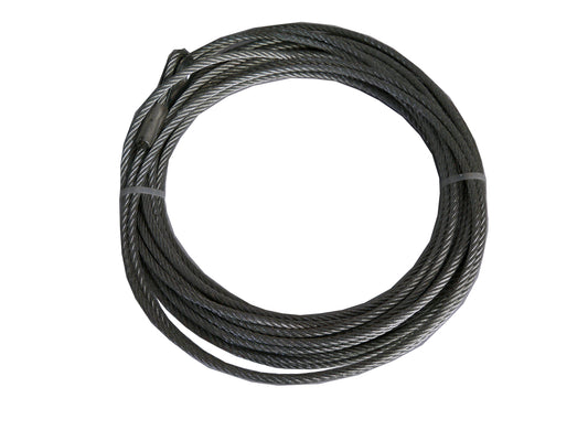 4500 Pound Capacity 15/64 Inch Diameter X 40 Foot Length Steel Cable by TrailFX