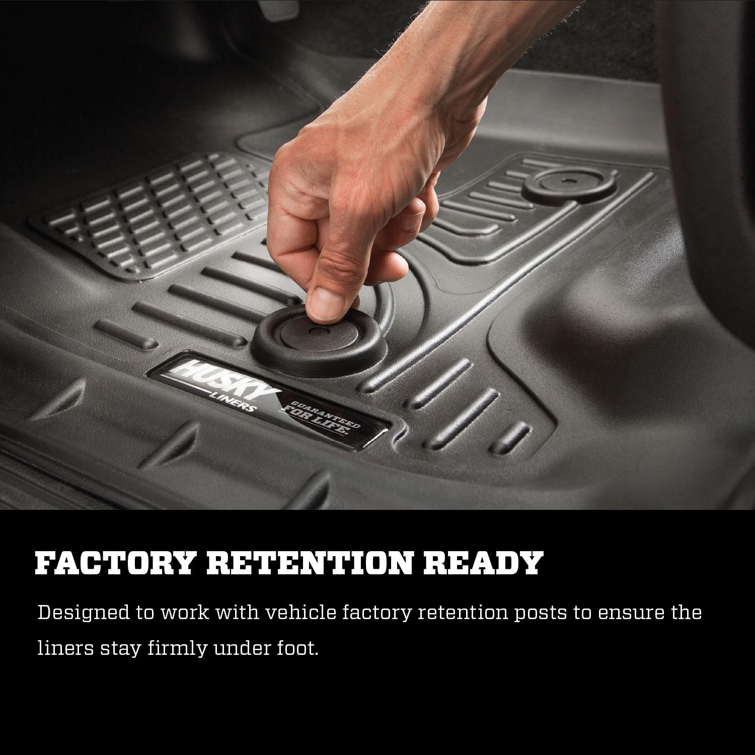 Weatherbeater - Front & 2nd Seat Floor Liners by Husky Liners