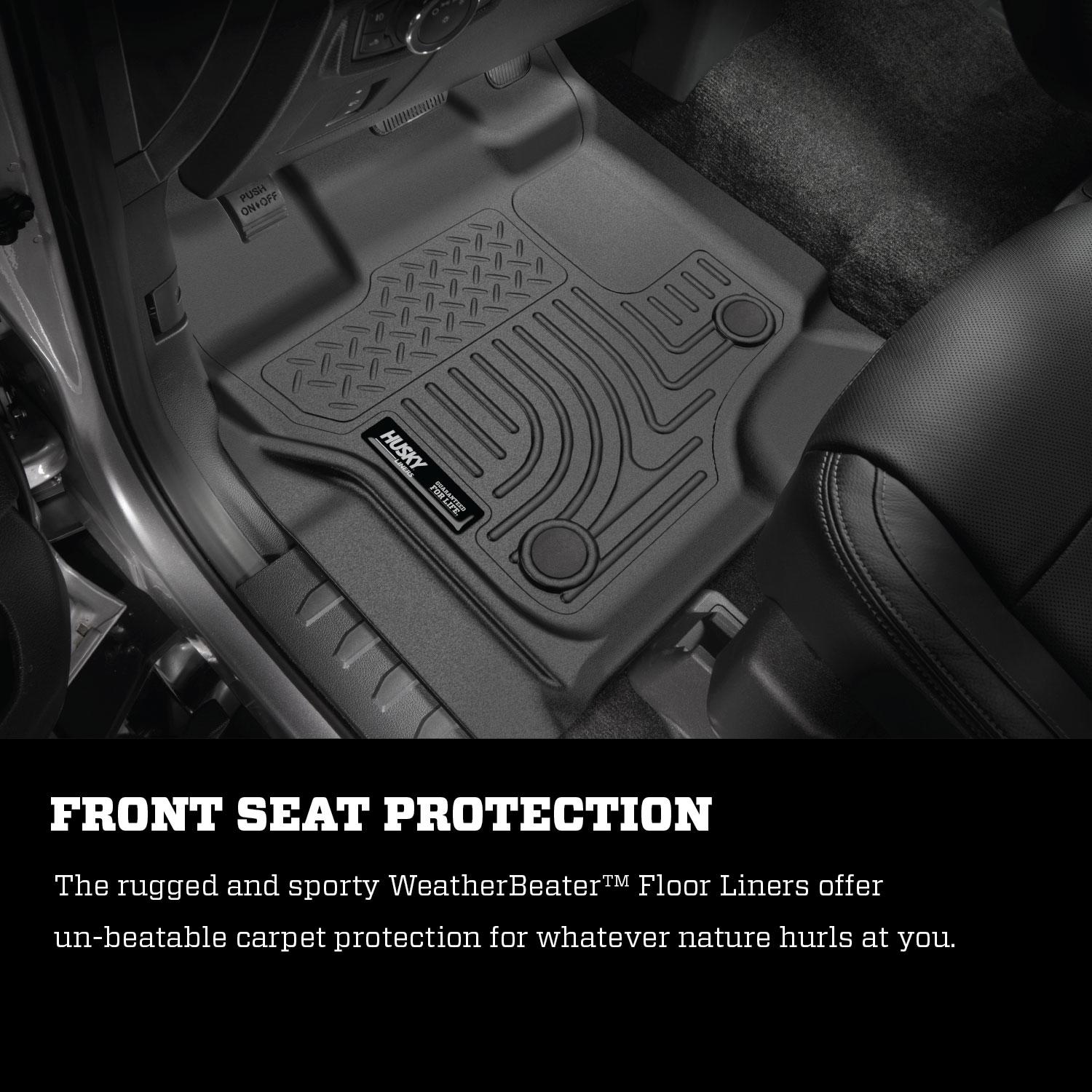 Weatherbeater - 2nd Seat Floor Liner (Full Coverage) by Husky Liners