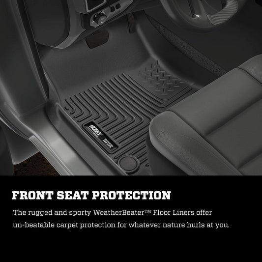 Husky Liners Weatherbeater - Front & 2nd Seat Floor Liners – Fits 2019–2024 Ram 1500