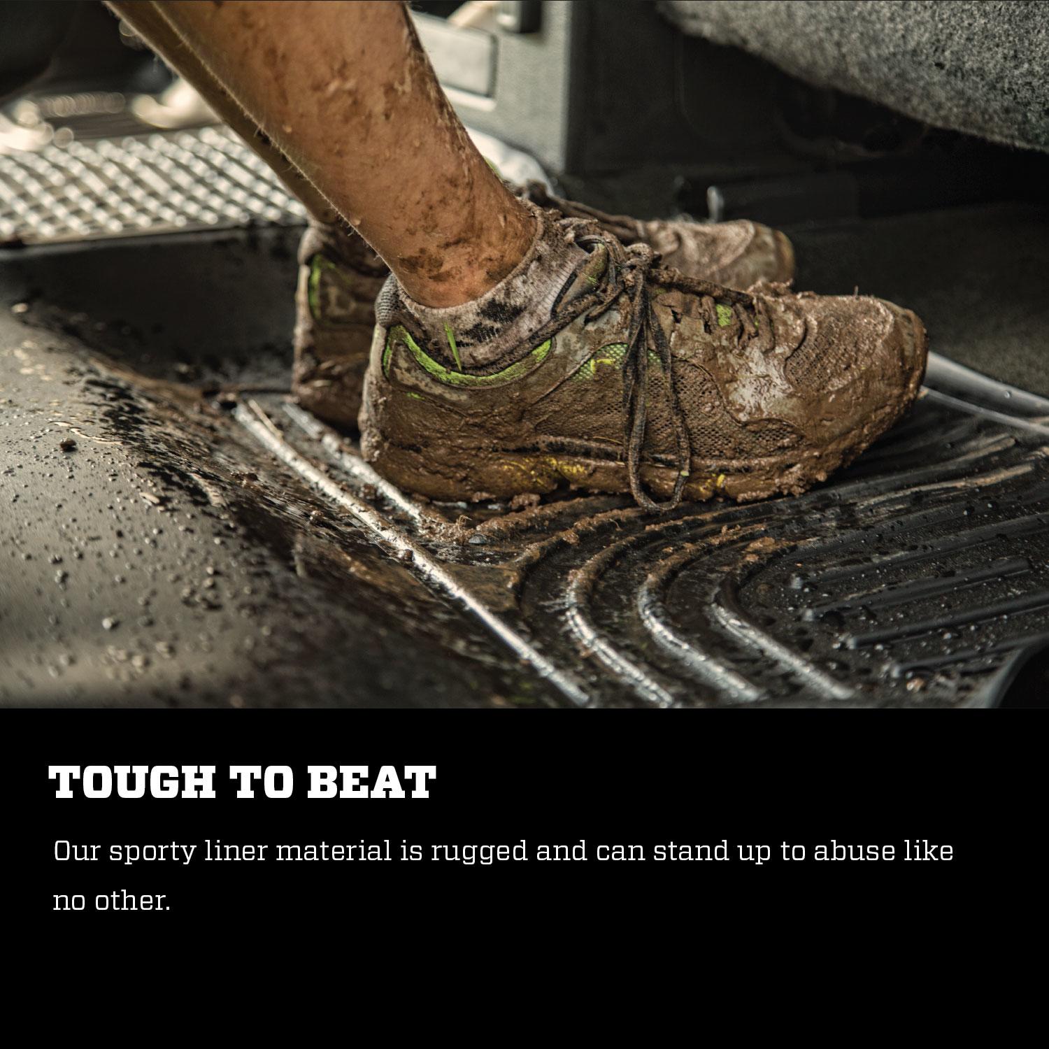 Weatherbeater - Front & 2nd Seat Floor Liners by Husky Liners