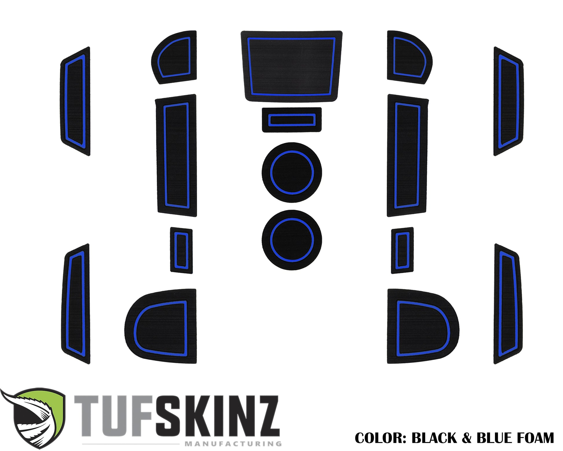 Manual Transmission Interior Foam Inserts Fits 2015-2021 Subaru WRX by Tufskinz.com