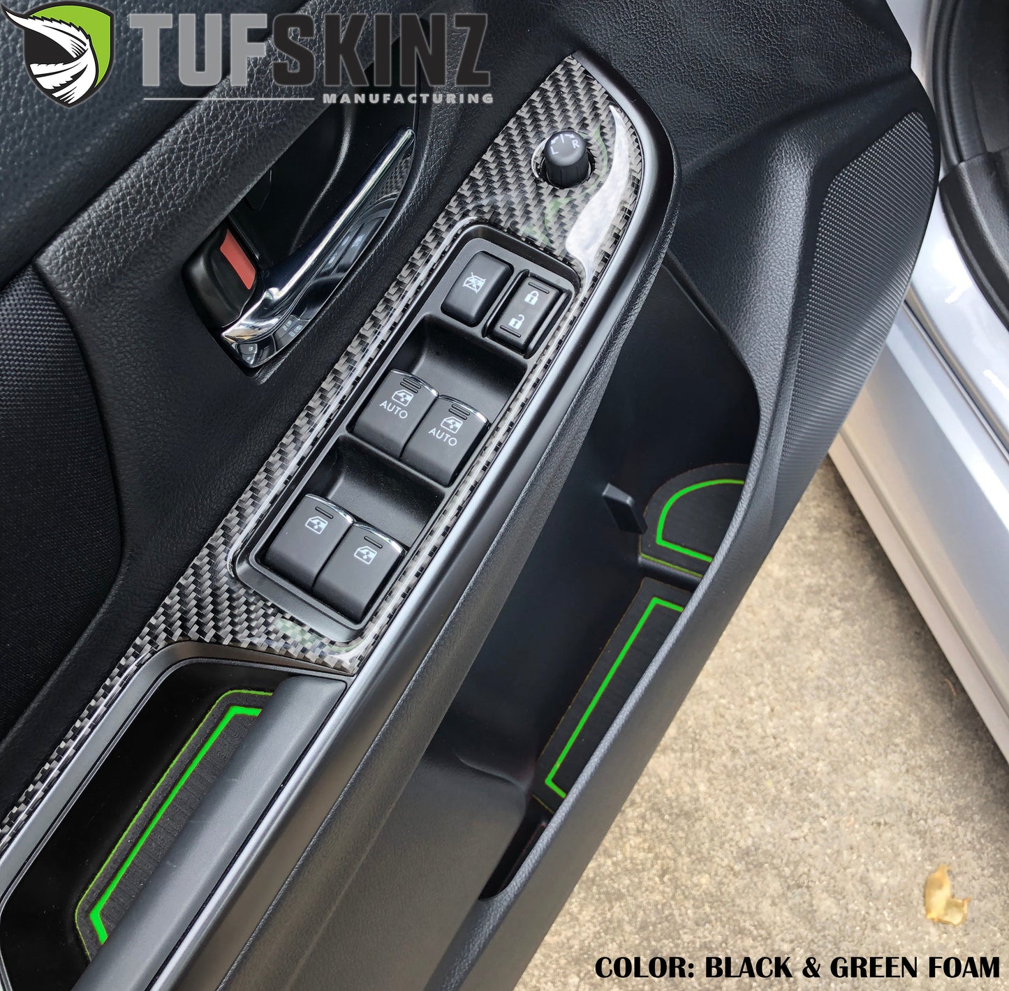 Manual Transmission Interior Foam Inserts Fits 2015-2021 Subaru WRX by Tufskinz.com