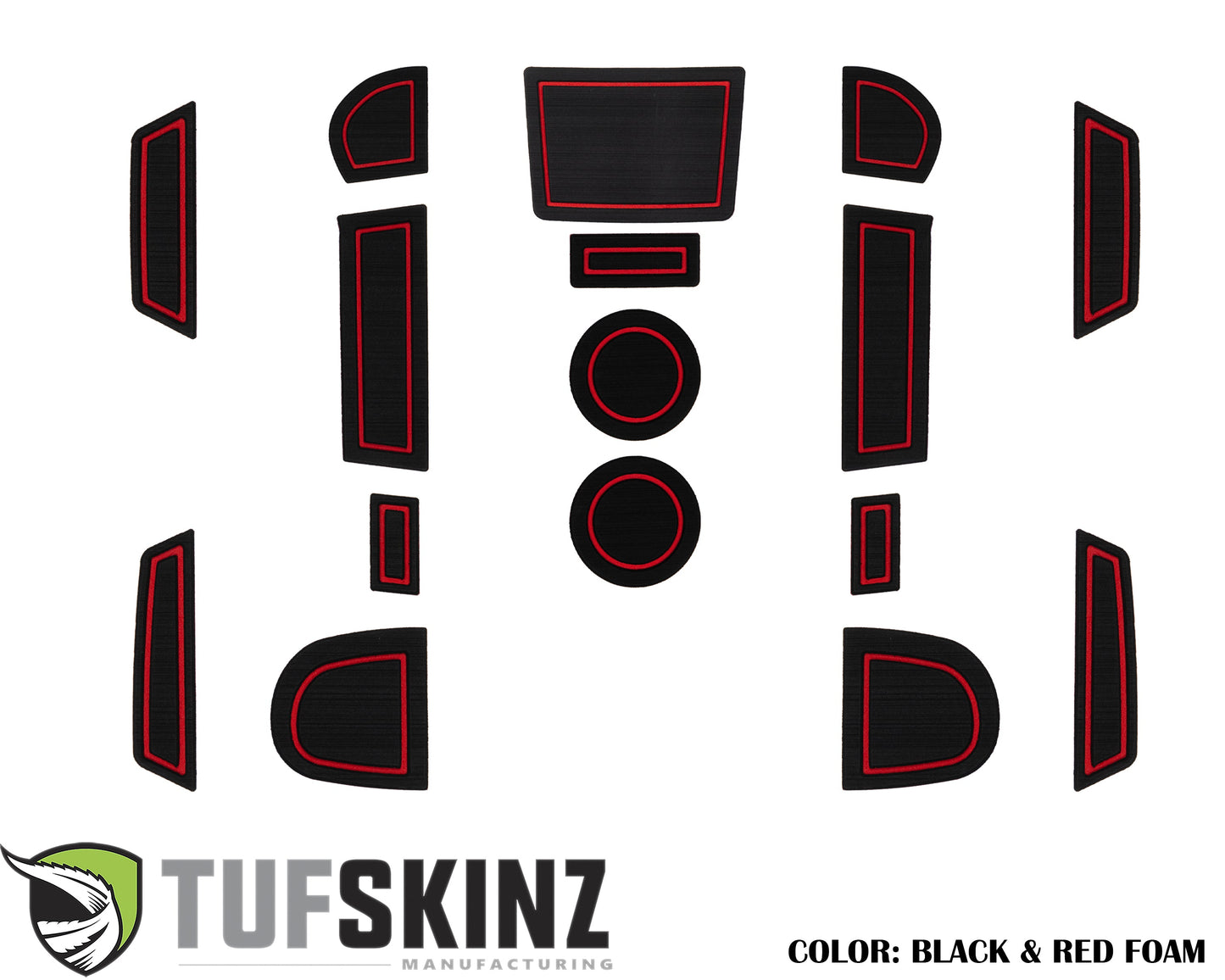 Manual Transmission Interior Foam Inserts Fits 2015-2021 Subaru WRX by Tufskinz.com