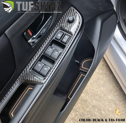 Manual Transmission Interior Foam Inserts Fits 2015-2021 Subaru WRX by Tufskinz.com