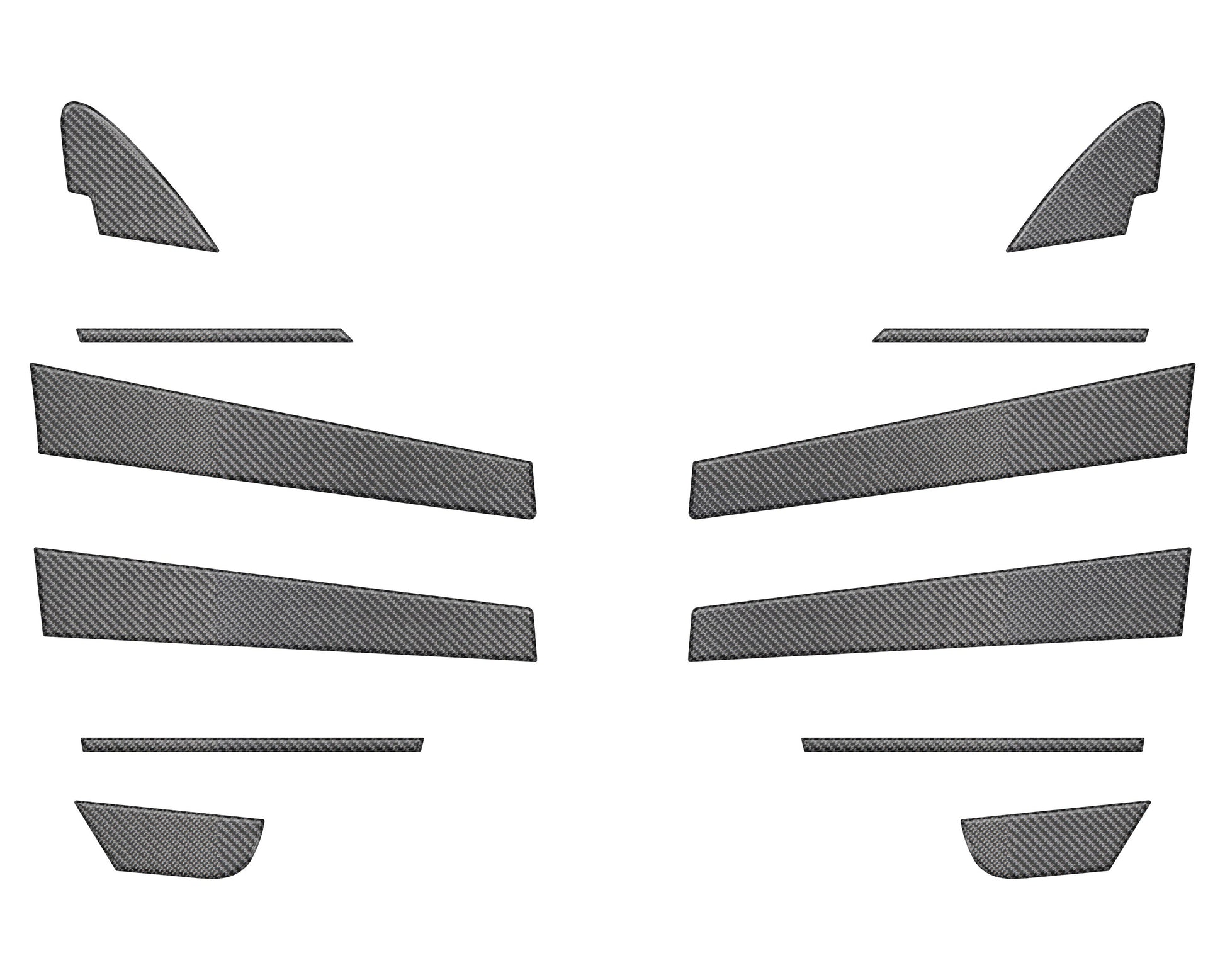 Door Pillar Overlays Fits 2015-2021 Subaru WRX by Tufskinz.com