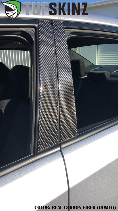 Door Pillar Overlays Fits 2015-2021 Subaru WRX by Tufskinz.com