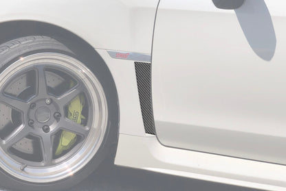 Lower Fender Vent Accent Overlays Fits 2015-2021 Subaru WRX by Tufskinz.com