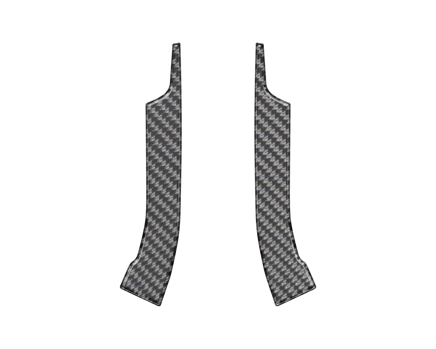 Lower Mirror Accent Trim Fits 2015-2021 Subaru WRX by Tufskinz.com