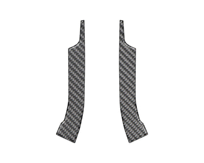 Lower Mirror Accent Trim Fits 2015-2021 Subaru WRX by Tufskinz.com