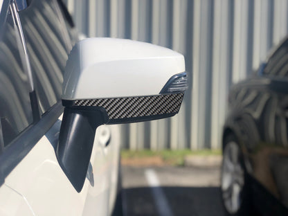Lower Mirror Accent Trim Fits 2015-2021 Subaru WRX by Tufskinz.com