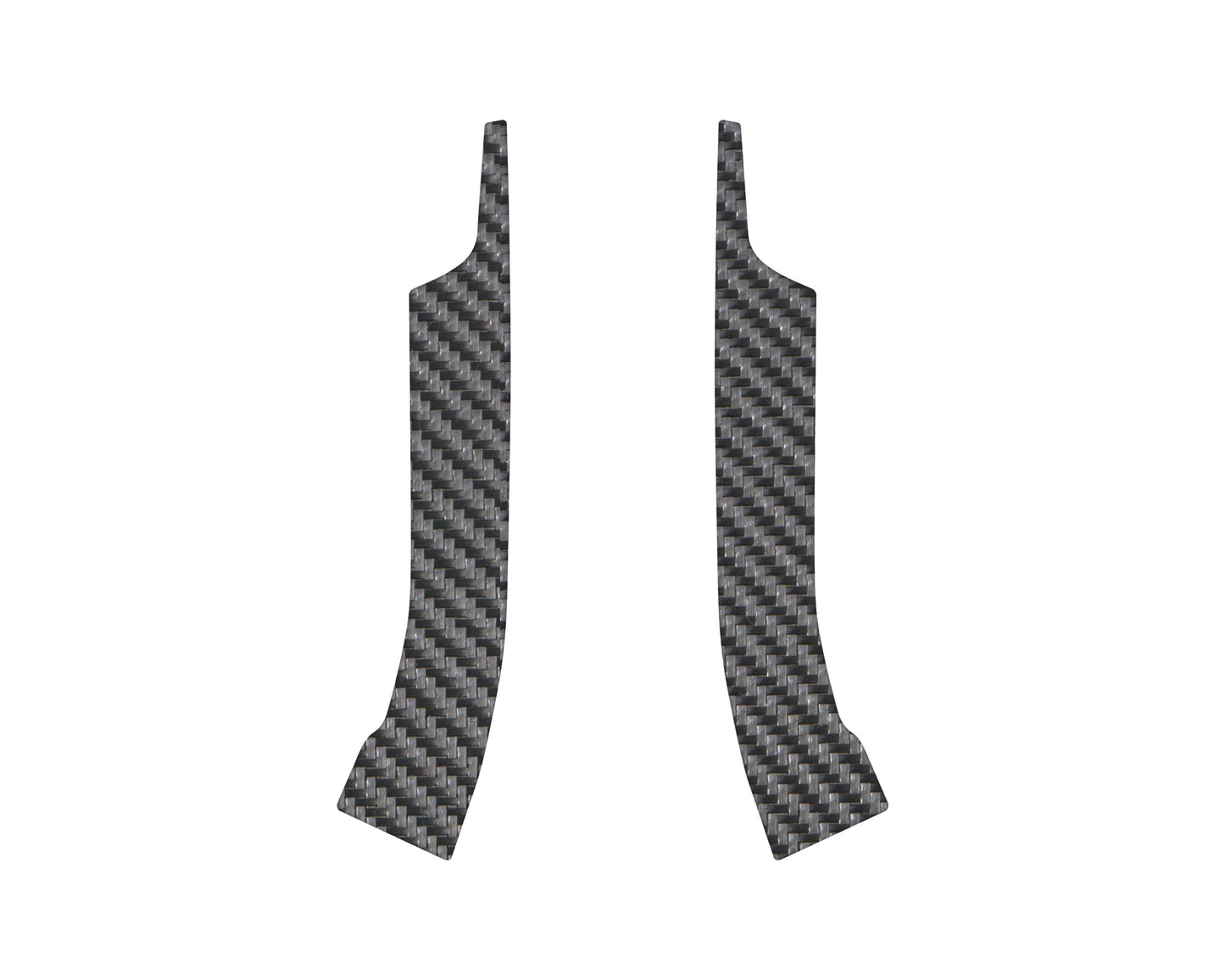 Lower Mirror Accent Trim Fits 2015-2021 Subaru WRX by Tufskinz.com