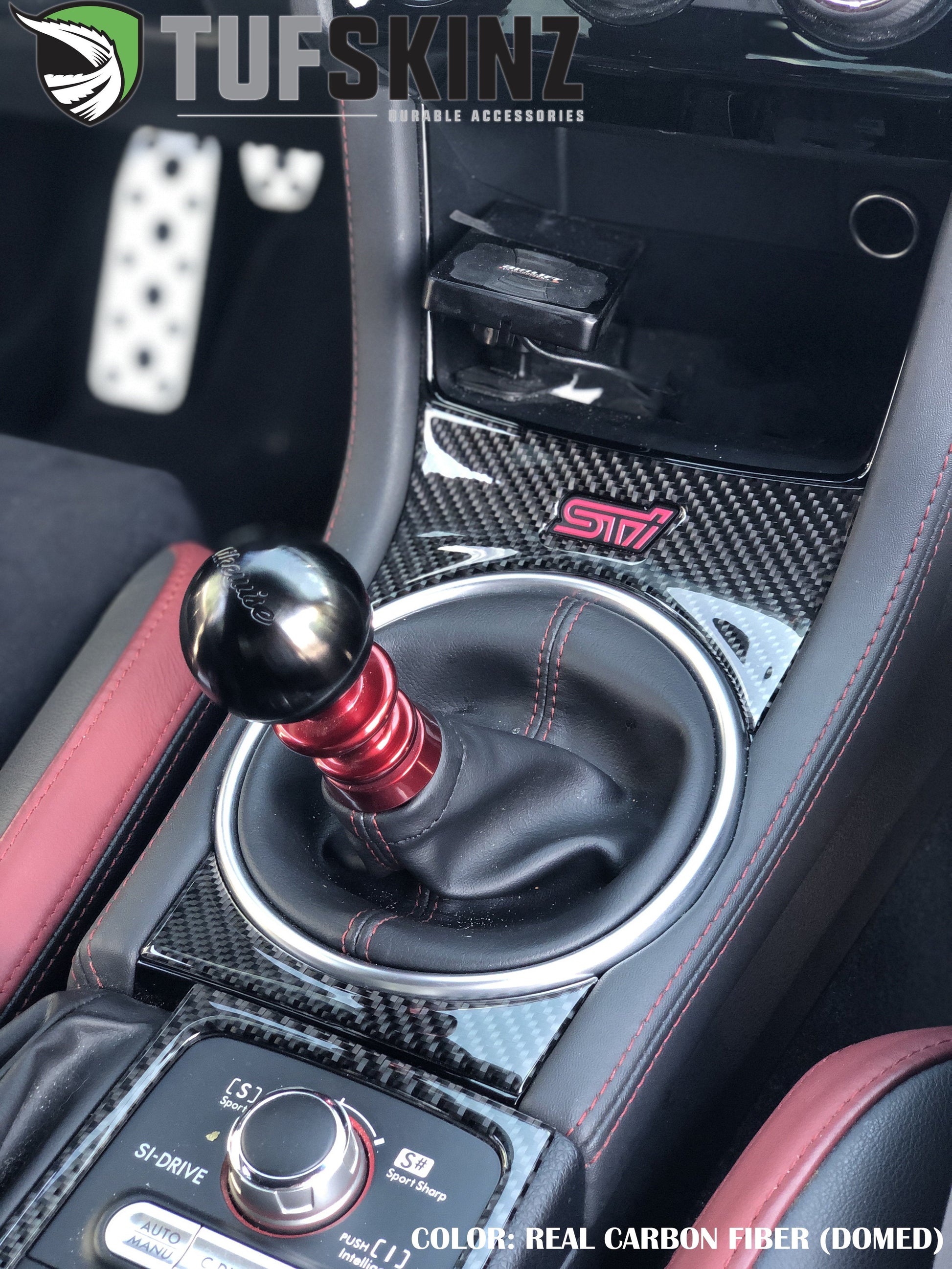 Manual Transmission Interior Dash Kit Fits 2015-2021 Subaru WRX, WRX STI by Tufskinz.com