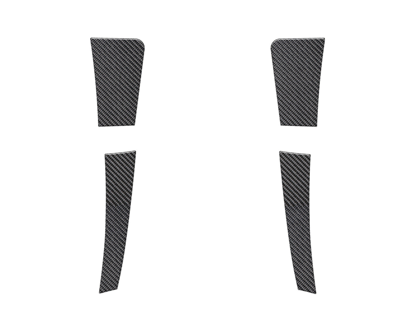 Fender Vent Upper + Lower Accent Trim Fits 2015-2021 Subaru WRX/WRX STI by Tufskinz.com