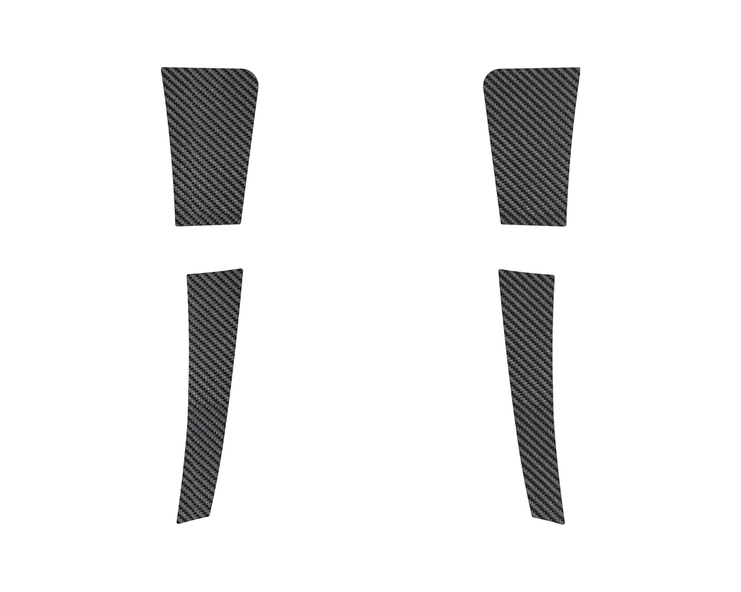Fender Vent Upper + Lower Accent Trim Fits 2015-2021 Subaru WRX/WRX STI by Tufskinz.com