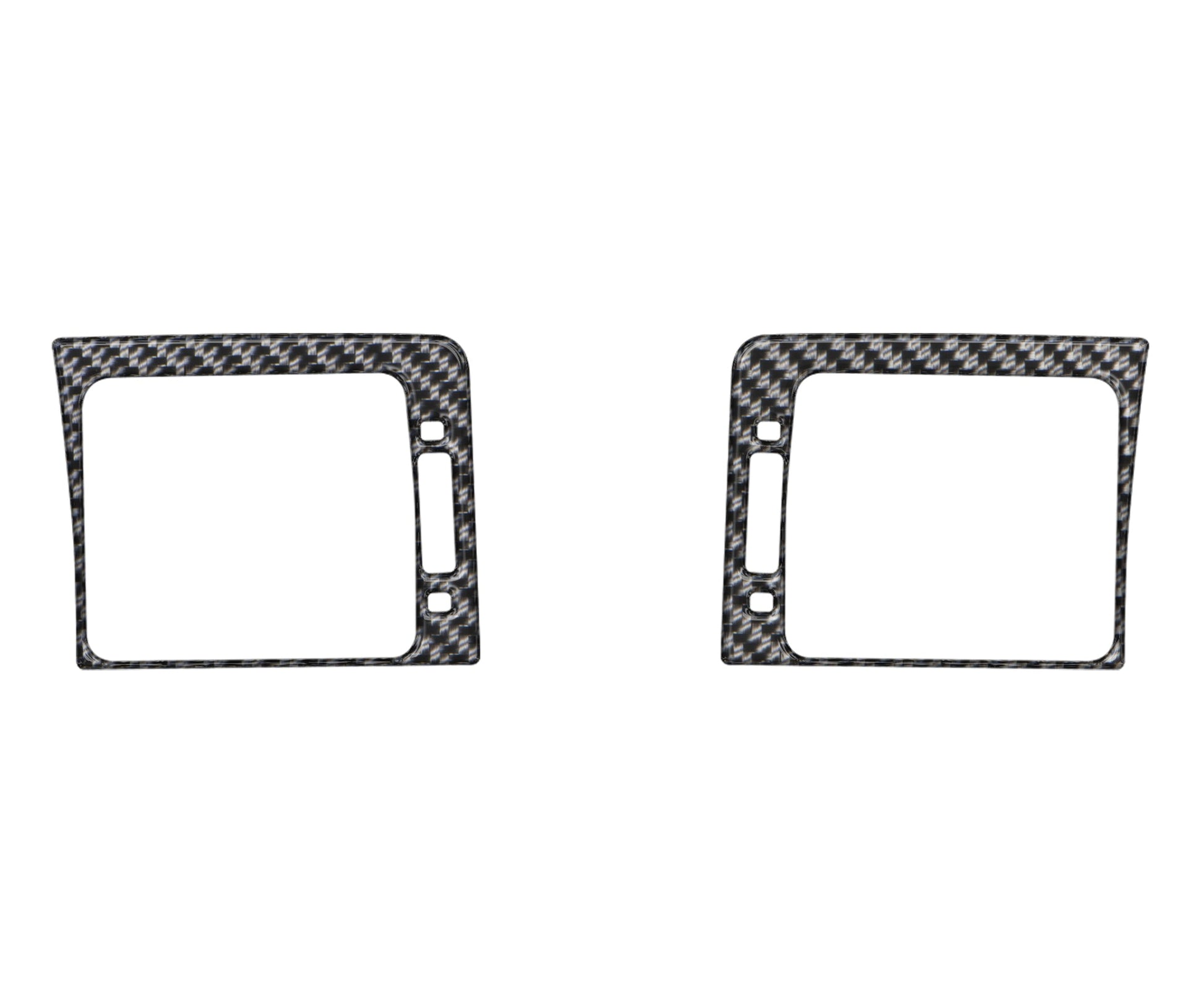 Driver/Passenger Air Vents Accent Trim Fits 2015-2021 Subaru WRX/WRX STI by Tufskinz.com