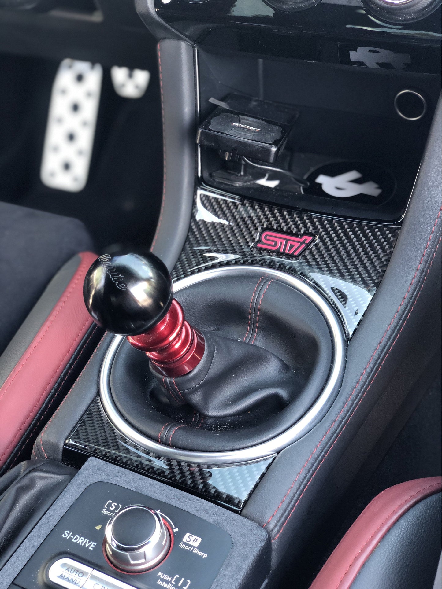 Manual Shifter Accent Trim Fits 2015-2021 Subaru WRX/WRX STI by Tufskinz.com