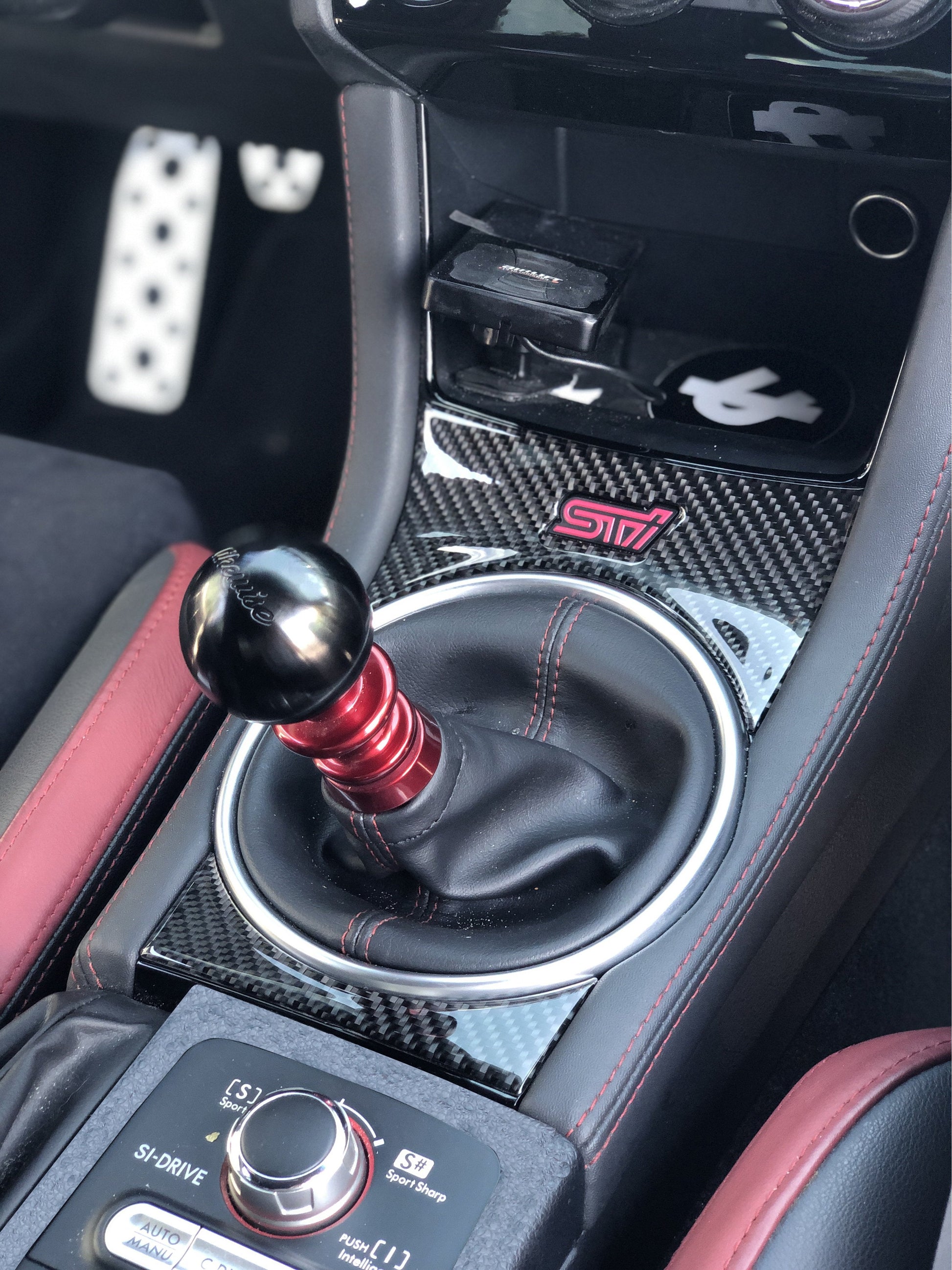 Manual Shifter Accent Trim Fits 2015-2021 Subaru WRX/WRX STI by Tufskinz.com