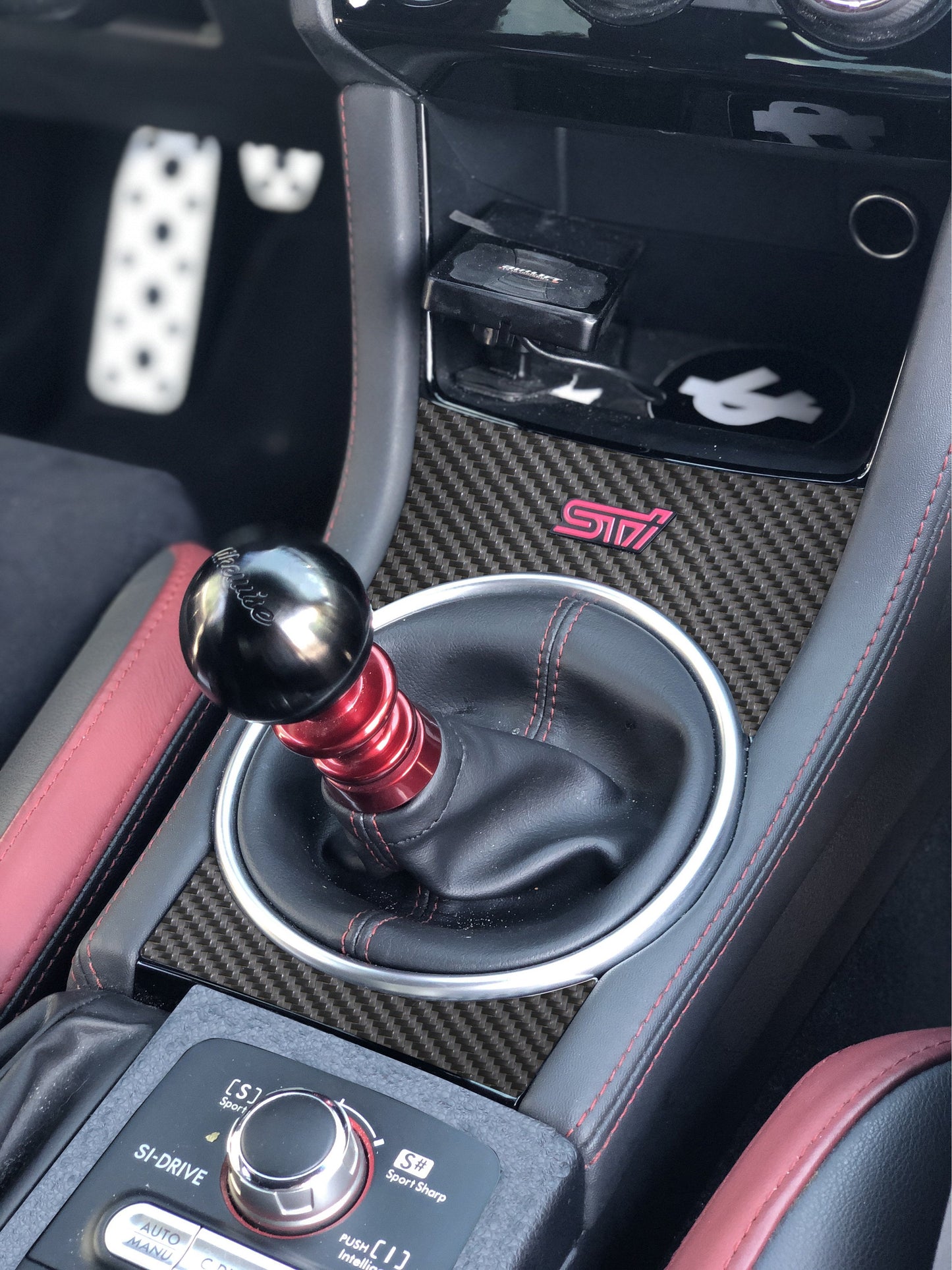 Manual Shifter Accent Trim Fits 2015-2021 Subaru WRX/WRX STI by Tufskinz.com