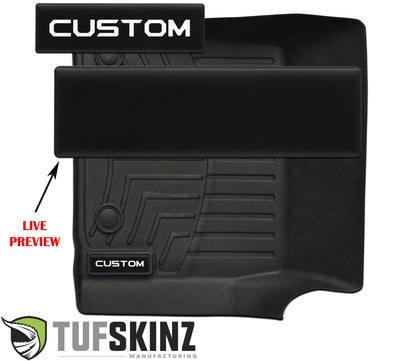 Badge/Emblem Inserts Fits - WeatherTech Floor Mats by Tufskinz.com