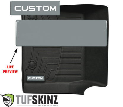 Badge/Emblem Inserts Fits - WeatherTech Floor Mats by Tufskinz.com