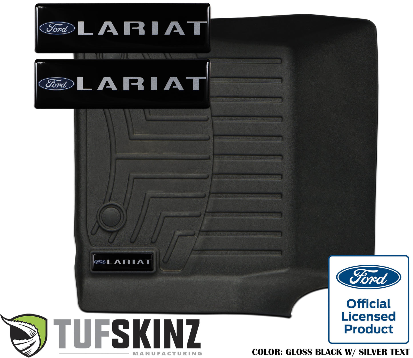 Badge/Emblem Inserts Fits - WeatherTech Floor Mats by Tufskinz.com