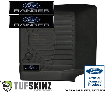 Badge/Emblem Inserts Fits - WeatherTech Floor Mats by Tufskinz.com
