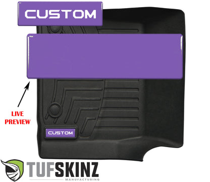 Badge/Emblem Inserts Fits - WeatherTech Floor Mats by Tufskinz.com