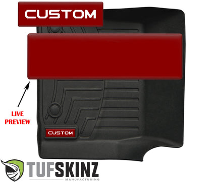 Badge/Emblem Inserts Fits - WeatherTech Floor Mats by Tufskinz.com