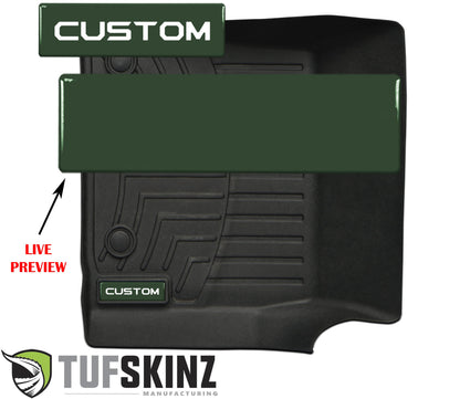 Badge/Emblem Inserts Fits - WeatherTech Floor Mats by Tufskinz.com