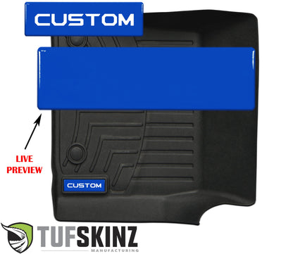 Badge/Emblem Inserts Fits - WeatherTech Floor Mats by Tufskinz.com