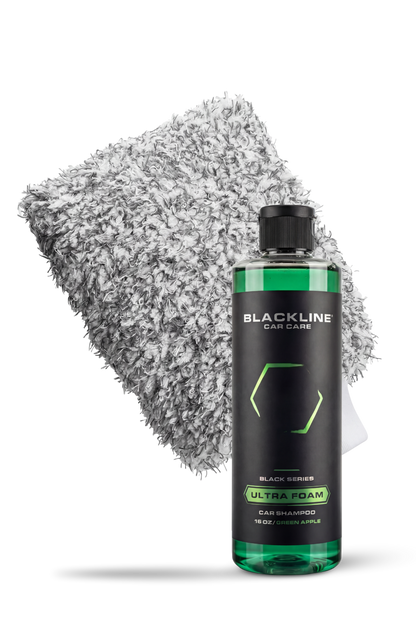 BLACKLINE® MICROFIBER WASH MITT by Blackline Car Care