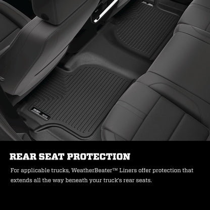 Weatherbeater - Front & 2nd Seat Floor Liners by Husky Liners