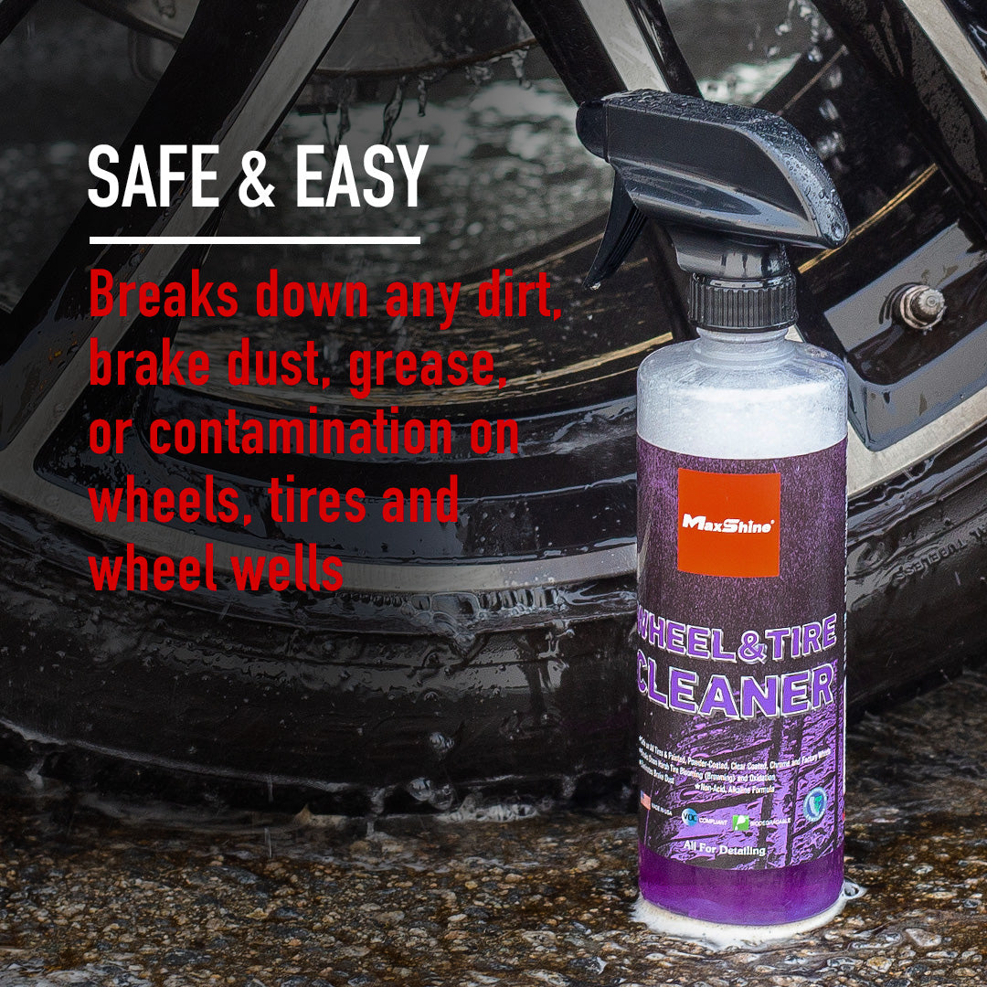 Wheel and Tire Cleaner - 16oz, 1gal by MaxshineUSA