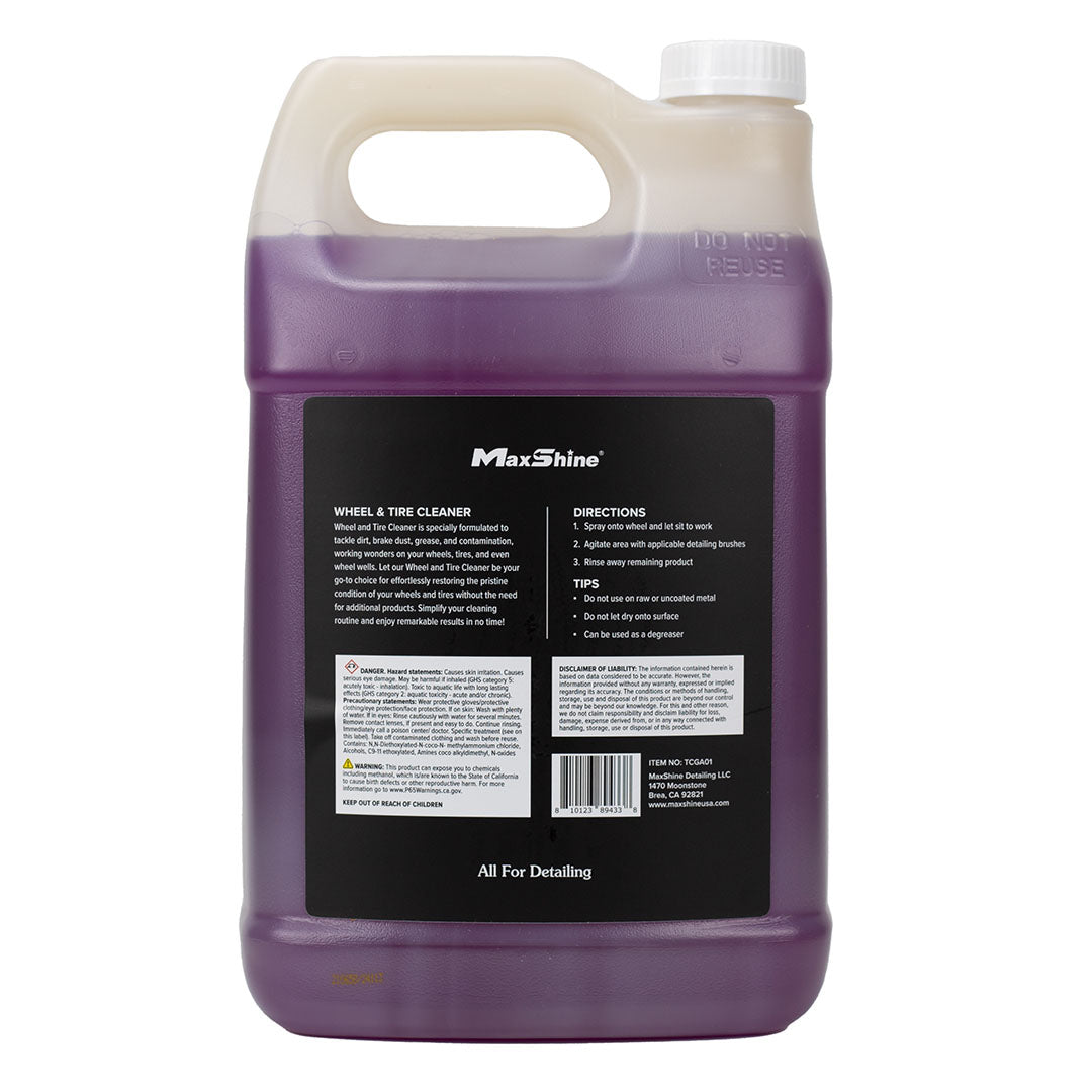 Wheel and Tire Cleaner - 16oz, 1gal by MaxshineUSA