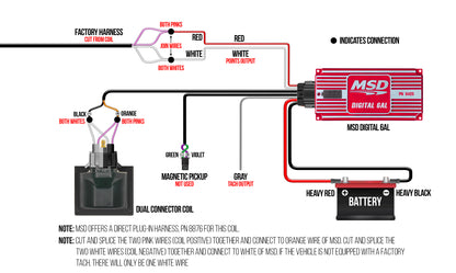 MSD Digital 6AL Ignition Control - Red by MSD