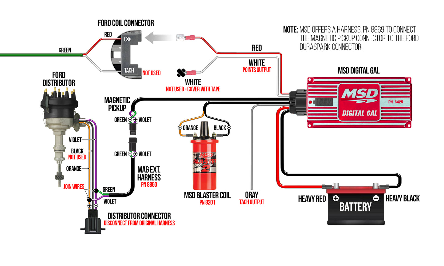 MSD Digital 6AL Ignition Control - Red by MSD