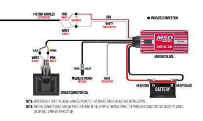 MSD Digital 6AL Ignition Control - Red by MSD