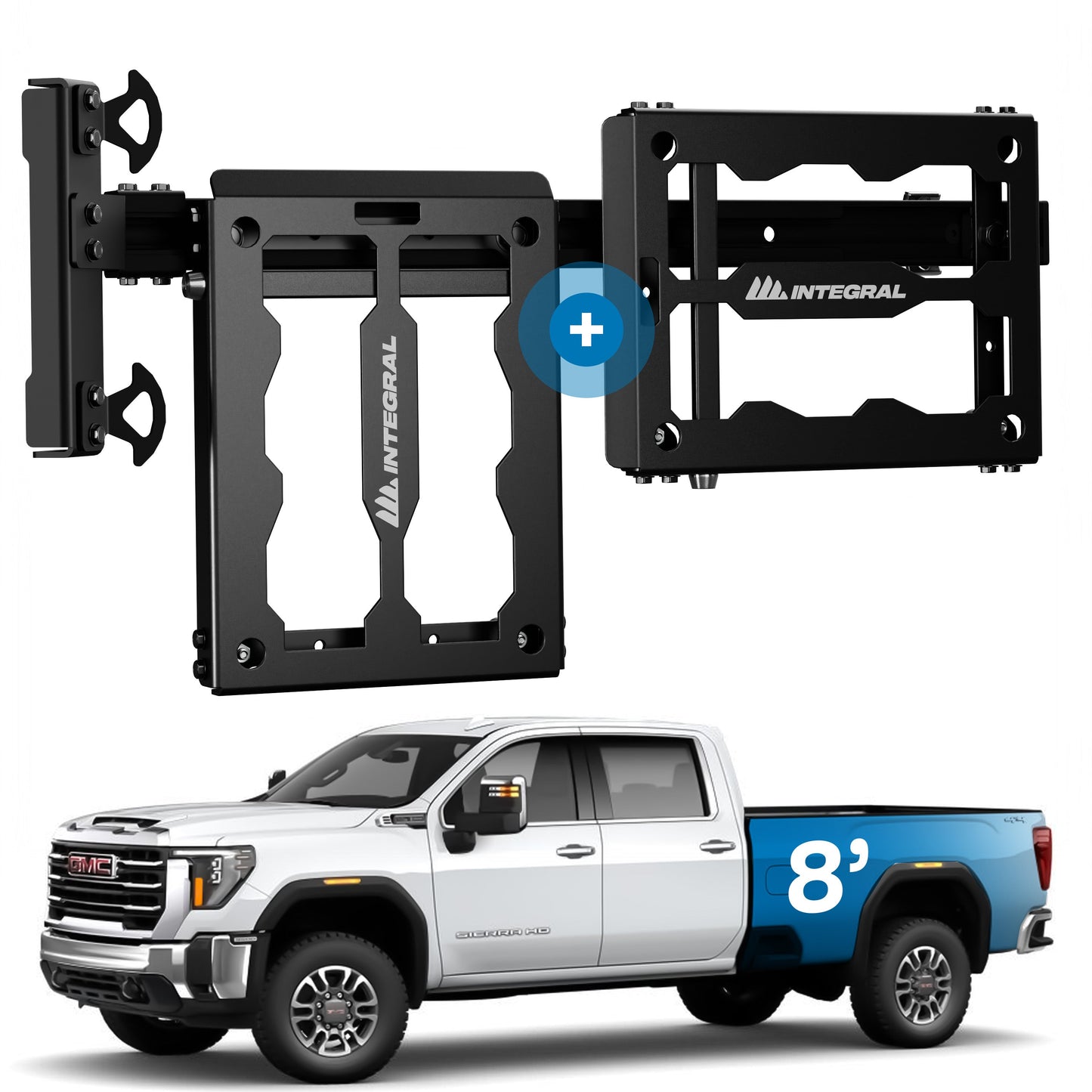 Integral Rail Kit + Panel Kits - GM HD 2020+ (8' Long Bed Only) by Integral Truck