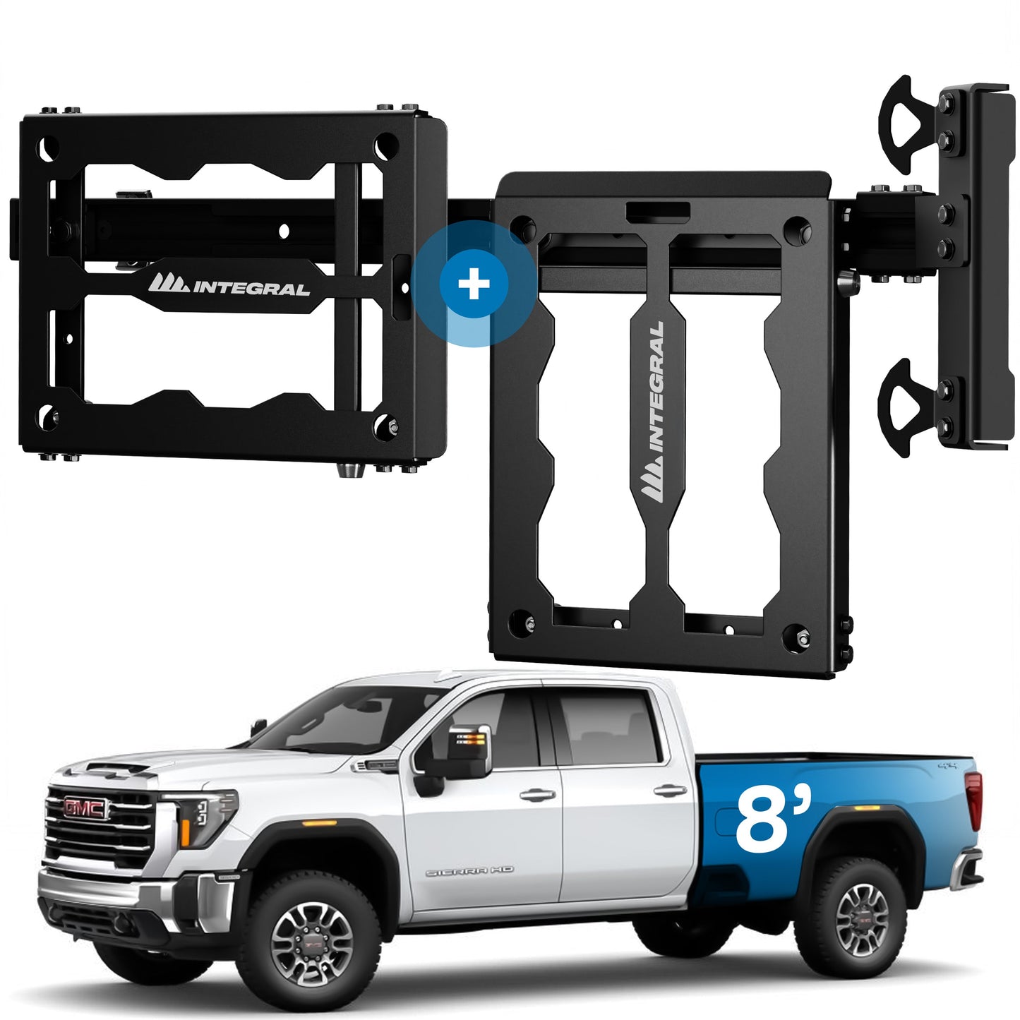 Integral Rail Kit + Panel Kits - GM HD 2020+ (8' Long Bed Only) by Integral Truck