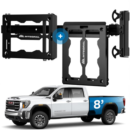 Integral Rail Kit + Panel Kits - GM HD 2020+ (8' Long Bed Only) by Integral Truck