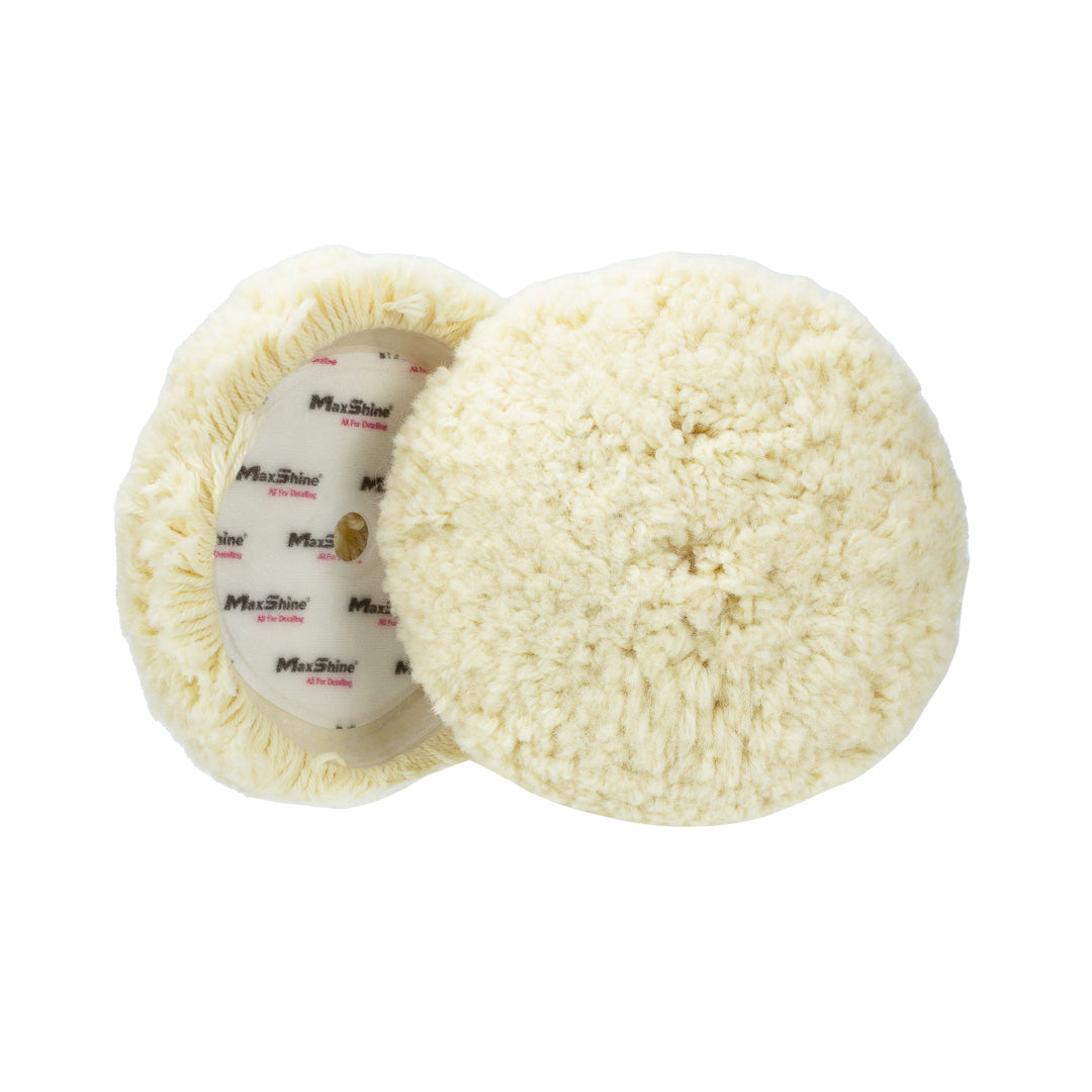 Rotary Wool Buffing Pads - 9in by MaxshineUSA
