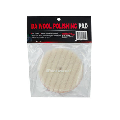Wool Cutting Pads Rubber Backed - 3in, 5in, 6in by MaxshineUSA