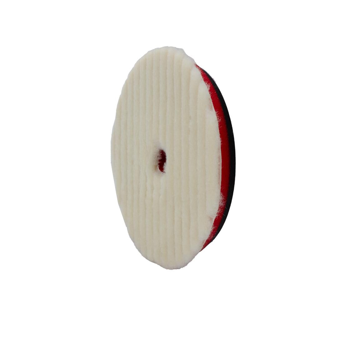 Wool Cutting Pads Rubber Backed - 3in, 5in, 6in by MaxshineUSA