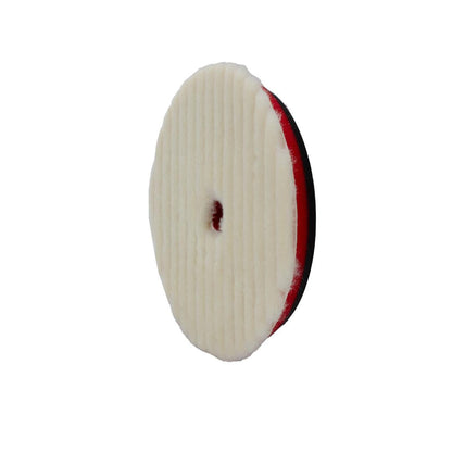 Wool Cutting Pads Rubber Backed - 3in, 5in, 6in by MaxshineUSA