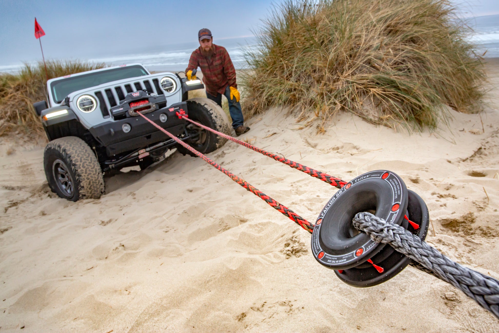 ROPE RETENTION PULLEY (RRP) by Factor 55