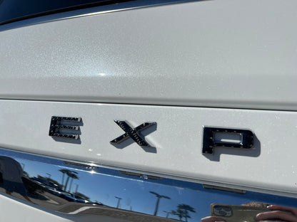Liftgate or Hood Letter Overlays Fits 2022-2026 Ford Expedition by Tufskinz.com