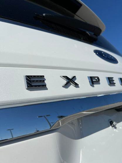 Liftgate or Hood Letter Overlays Fits 2022-2026 Ford Expedition by Tufskinz.com