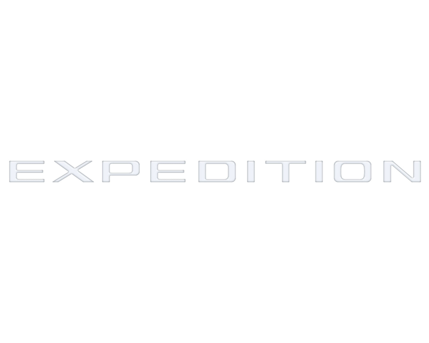 Liftgate or Hood Letter Overlays Fits 2022-2026 Ford Expedition by Tufskinz.com